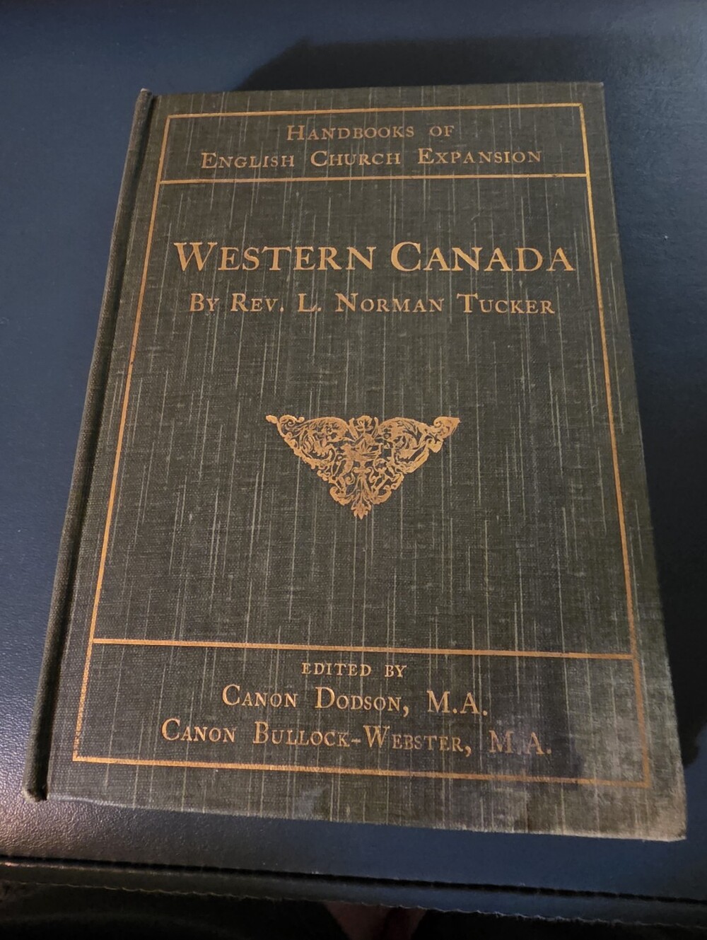 Vintage hardcover, Western Canada by Rev. L. Norman Tucker